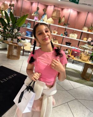 Sitara Ghattamaneni Instagram - sitara in real life, barbie at heart