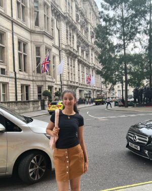 Sitara Ghattamaneni Instagram - i know it’s august szn, but i’m still in my evermore era 🤭🍁🍂