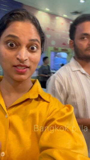 Sravani Varma Samanthapudi Instagram - 😋😋😋 #trending #telugu #bangkokpilla