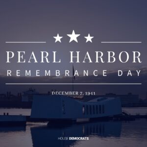 Stacey Plaskett Instagram - On Pearl Harbor Remembrance Day, we remember and mourn the 2,403 servicemembers and civilians who died. 83 years later, we will never forget those who made the ultimate sacrifice that day.