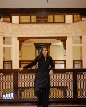 Sufi Malik Instagram - joined the black kurta hype 😛 
@houseofparishae 🖤