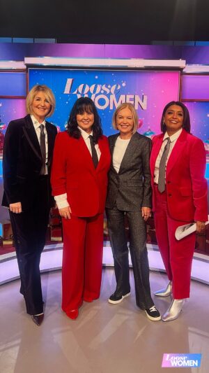 Sunetra Sarker Instagram - Suits and ties dominated this Autumn’s fashion runways, leading to the resurgence of ‘power dressing’ for women. We challenged our panel to get suited and booted to try out this trend, let us know what you think! 👔

#loosewomen