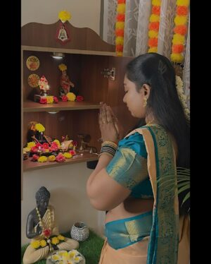 Suriya Praba Instagram - ❤️Happy Diwali 🪔

#post #suriyapraba #diwali