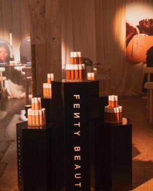 Swarnaa Rajalingam Instagram - Earlier this year I mapped out the brands I wanted to work with on my vision board and @fentybeauty has been right at top. Now to actually bing invited for a massive launch is a pinch me moment! @badgalriri her confidence, her music and now this insane brand  she has brought to life - ASDFGH! Her brand has brought so many of us from out of the shadows into the limelight of the beauty space in a way where we feel celebrated. I’m just feeling all kinds of gratitude to being in this space amongst all these other talented creatives across Australia and New Zealand with my gurrrl by my side celebrating the launch of the Soft’Lit foundation. If you’ve read this far please don’t give up on your dream partnerships, dream collaborations, dream projects and aspirations ✨ keep dreaming because it’s all on its way! While you’re at it don’t forget to check out the new range because you know miss riri doesn’t misss!! 🔥 

[Fenty PR event, Fenty Soft’Lit Foundation, Fenty Foundation, SoftLitGlow] 

#SoftLitGlow