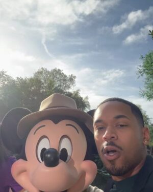 Tiffany Boone Instagram - It’s a #Mufasa morning with @kelvharrjr and @tiffmonet at @waltdisneyworld’s Animal Kingdom!