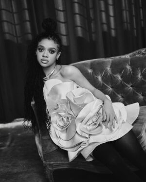Tiffany Boone Instagram - @numero_netherlands ❤️ ——————————————
photography @flxashstudios 
styling @jasmine.amini 
hair @indiamhammond 
makeup @nadiamohamofficial 
photography asst @jonomite 
styling asst @highendmeggy 
editor @timiletonja 
interview @janaletonja