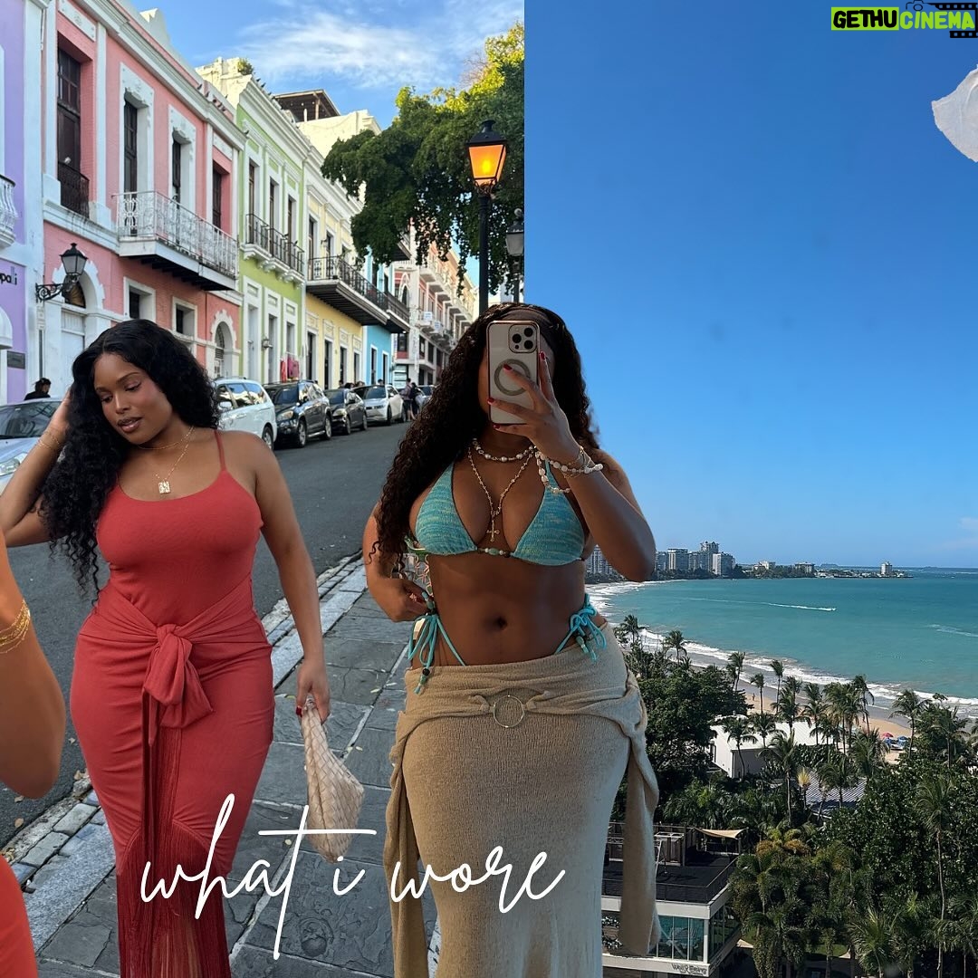 Tyla Gomez - 1.1K Likes - Puerto Rico recap 🌴✨
what i wore: lots of @vicidolls , my fav blue swimsuit is @lulus , i elevated all my looks with jewelry from @enroutejewelry_ and @petit.moments and i got a super cute green dress from a local shop ✨✨ (everything that can be 🔗 will be on my LTK)
what i did: this trip really showed me how much i love doing nothing. I know some people don’t care about the hotel but that’s what i care about most. In fact, nothing was booked/planned except for this hotel. I did lots of research on it (watched YouTube videos) and I was extremely satisfied with the @elsanjuanhotel
With that said, I really enjoy laying at the private beach and the poolside. The swim up bar saw me lots! Outside of the hotel I enjoyed ziplining through the El Yunce Rainforest and jet skiing, which was actually offered at the hotels private beach.
what i ate: soooo many good meals. gonna share in a video later! My favorites were Marmalade and Andaluz! @marmaladerestpr @andaluzsanjuan
#travel #blackgirltravel #puertorico