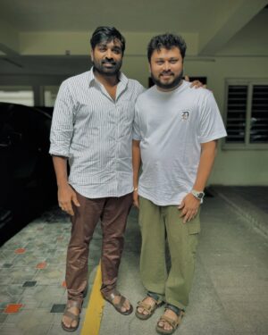 VJ Siddhu Instagram - Annaeeee 🙌🏼🙌🏼 

#vjsiddhu #vjsiddhuvlogs #vjs #vijaysethupathi