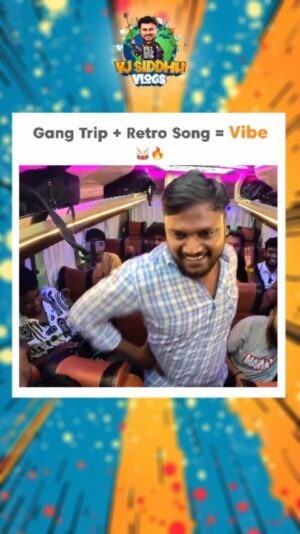 VJ Siddhu Instagram - Enga aatam Vera maari irukum 😎🔥

#vjsiddhuvlogsfamily #vjsiddhu #vjsiddhuvlogsvirundhu #3millioncelebration #friendship #inivlogs #iniyaazh