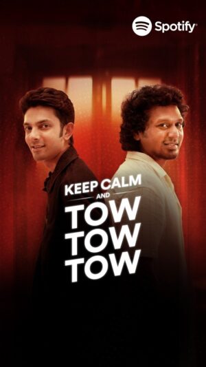 Vasantha Kumar P Instagram - Odavum mudiyathu oliyavum mudiyathu. You just can’t escape the Tow Tow Tow fever 🕺