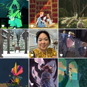Victoria Ying Instagram - Art vs Artist time! It’s me! #artvsartist