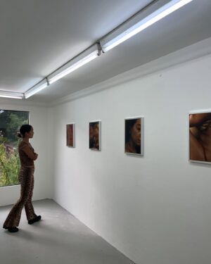 Yumna Al-Arashi Instagram - When I moved to Zürich a few years ago I always thought about these anonymous nude women all over the city. I snuck out in the middle of the night to pose with each one of them. There’s a lot of things to say about this work but I like it best when I hear what you think about it instead. 
There’s also this other series of images I made of myself after falling asleep on objects which stress me the fuck out. 
Both of these works are on view at @salts_ curated by @asianayz and @paeldenial for just a few more days. Go check them out and find my credit card number ready for scamming.