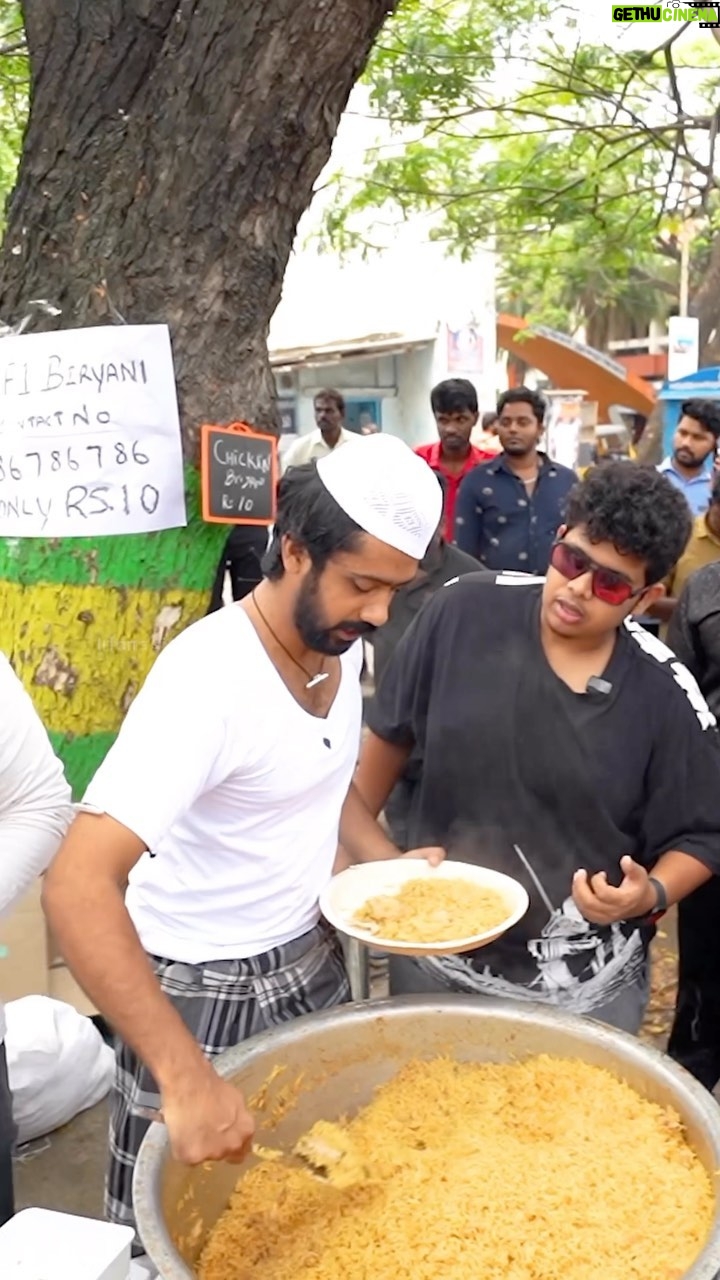 irfans view - 369.6K Likes - Biriyani for 10 rupees by AF 1 bhai biriyani
#biryani #10rupees