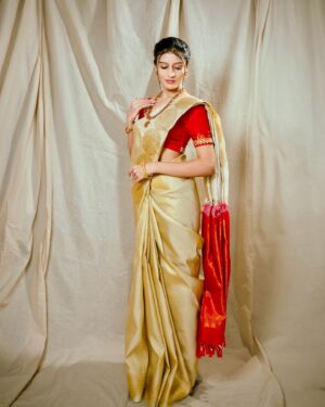 Aadhya Anand Instagram - New beginnings🏠🧿❤️

Photography - @kakali_das_photography 
Makeup - @kunika_jain 
Hair - @rubinadaniel1 
Outfit - @nallisilksarees 

#aadhyaanand #aadhya_anand #traditionalwear #saree #telugusongs #love #explorepage #geetagovindam #family #mumbai #actor #kanjivaramsaree