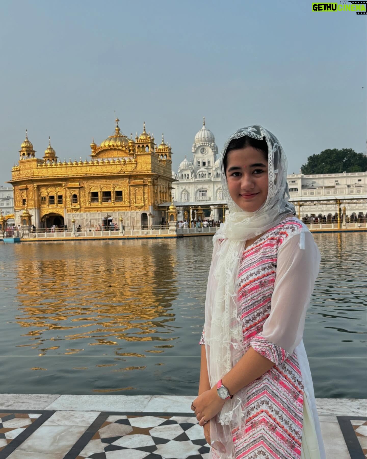 Aakriti Sharma - 60.5K Likes - “A place of peace, spirituality, and divine energy. Grateful for this moment of serenity and reflection at the Golden Temple.”
#goldentemple #amritsar #aakritisharma