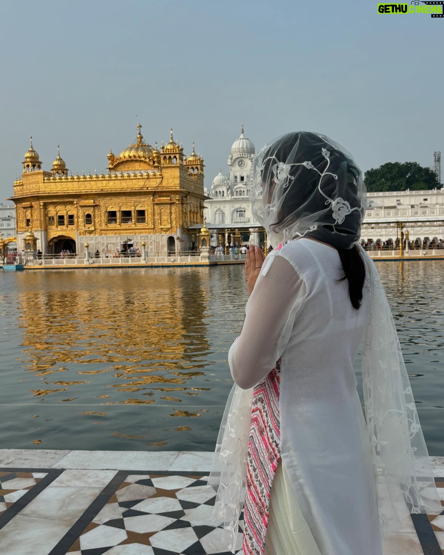 Aakriti Sharma - 60.5K Likes - “A place of peace, spirituality, and divine energy. Grateful for this moment of serenity and reflection at the Golden Temple.”
#goldentemple #amritsar #aakritisharma