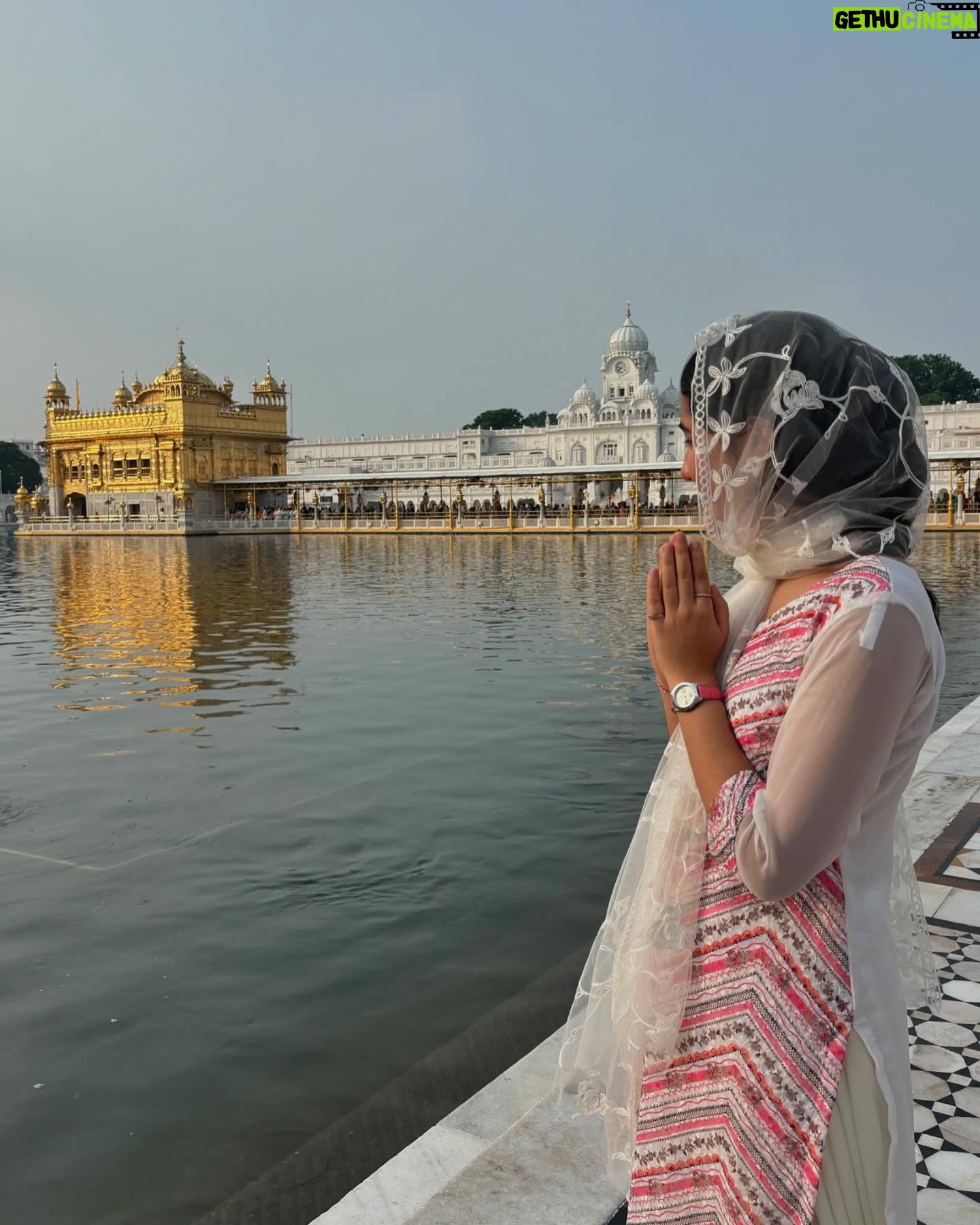 Aakriti Sharma - 60.5K Likes - “A place of peace, spirituality, and divine energy. Grateful for this moment of serenity and reflection at the Golden Temple.”
#goldentemple #amritsar #aakritisharma