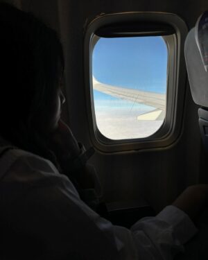 Aakriti Sharma Instagram - Somewhere in the sky ✈️✨❤️

#travelgram #aakritisharma