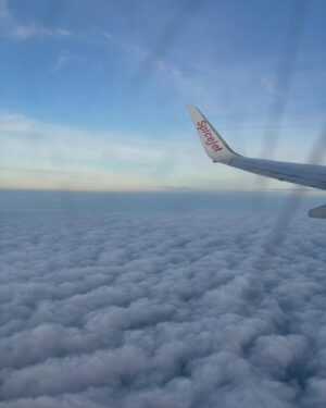 Aakriti Sharma Instagram - Somewhere in the sky ✈️✨❤️

#travelgram #aakritisharma