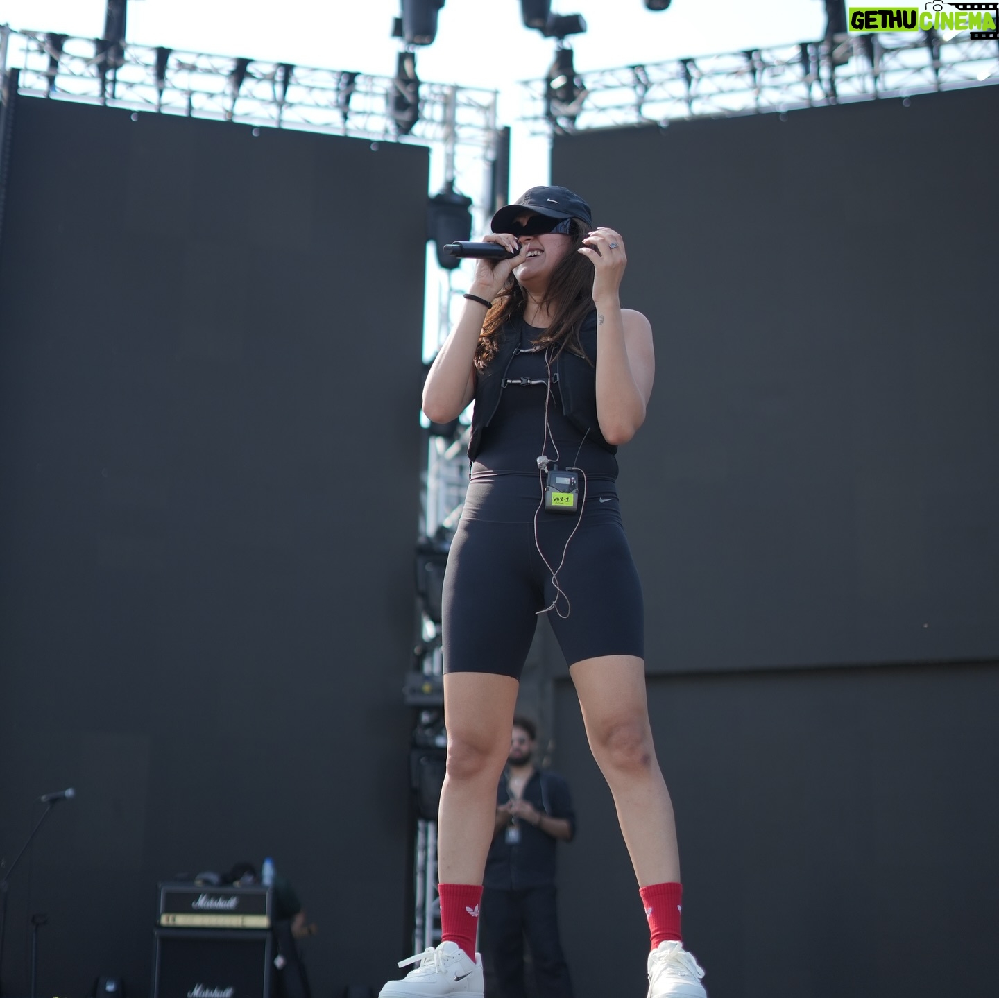 Aastha Gill - 60.3K Likes - Sound check ✅
super excited for tonight’s performance 🤩
Time for Da-Bangg 💥
#aasthagill #agog #dabangg