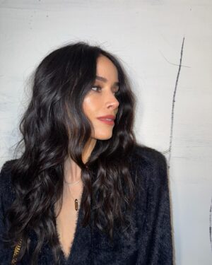 Abigail Spencer Instagram - Holiday hairs & face 🫦
Ask them how they did it! 
By @claytonhawkins 
& @yukari.makeup 

📸 @claytonhawkins