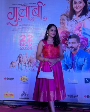 Aditi Dravid Instagram - #novemberdump 1.0 
•
Also appreciation post for @grace_elegance_by_renumakeover for being the best! Loved your work dear! Cheers to many more Red carpet looks together 🩷
•
#aditidravid #actorslife #lovemywork #livingmydreams