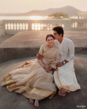 Aditi Rao Hydari Instagram - “You are my Sun, my Moon, and all my Stars…”

To being Pixie Soulmates for eternity…to laughter, to never growing up…

To Eternal Love, Light & Magic ❤️

Mrs & Mr Adu-Siddhu 💫