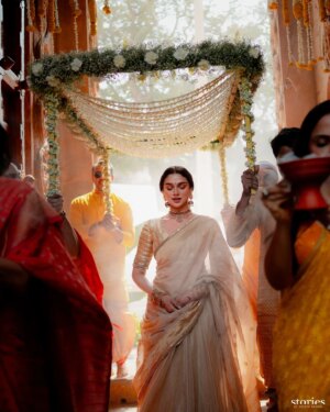 Aditi Rao Hydari Instagram - “You are my Sun, my Moon, and all my Stars…”

To being Pixie Soulmates for eternity…to laughter, to never growing up…

To Eternal Love, Light & Magic ❤️

Mrs & Mr Adu-Siddhu 💫

Big Thank you to our dearest humans who were with us with their love and artistry 
Grateful and beyond 

Sabyasachi -  @sabyasachiofficial
Bombay Jayshree - @jayashriramnath
Santhosh Narayanan - @musicsanthosh
Tarun Vishwa- @tarunvishwaofficial
Joseph Radhik - @josephradhik
Amrit Ramnath - @amritramnath
Manav- @manav_angelo_kashyap
Amritha Ram - @amritha.ram
Eli poo - @eltonjfernandez
Sanu - @sanamratansi 
Shiva sir - @shiva_siddharth_mua
Ram - @salonkoniki
Ashok - @jjjashok
Sandy - @arhconnect
Janaki - @eatdrinkandparty 
Vishal punjabi - @theweddingfilmer
Mallika reddy - @mallikareddyg
Esther- @esther_hmu