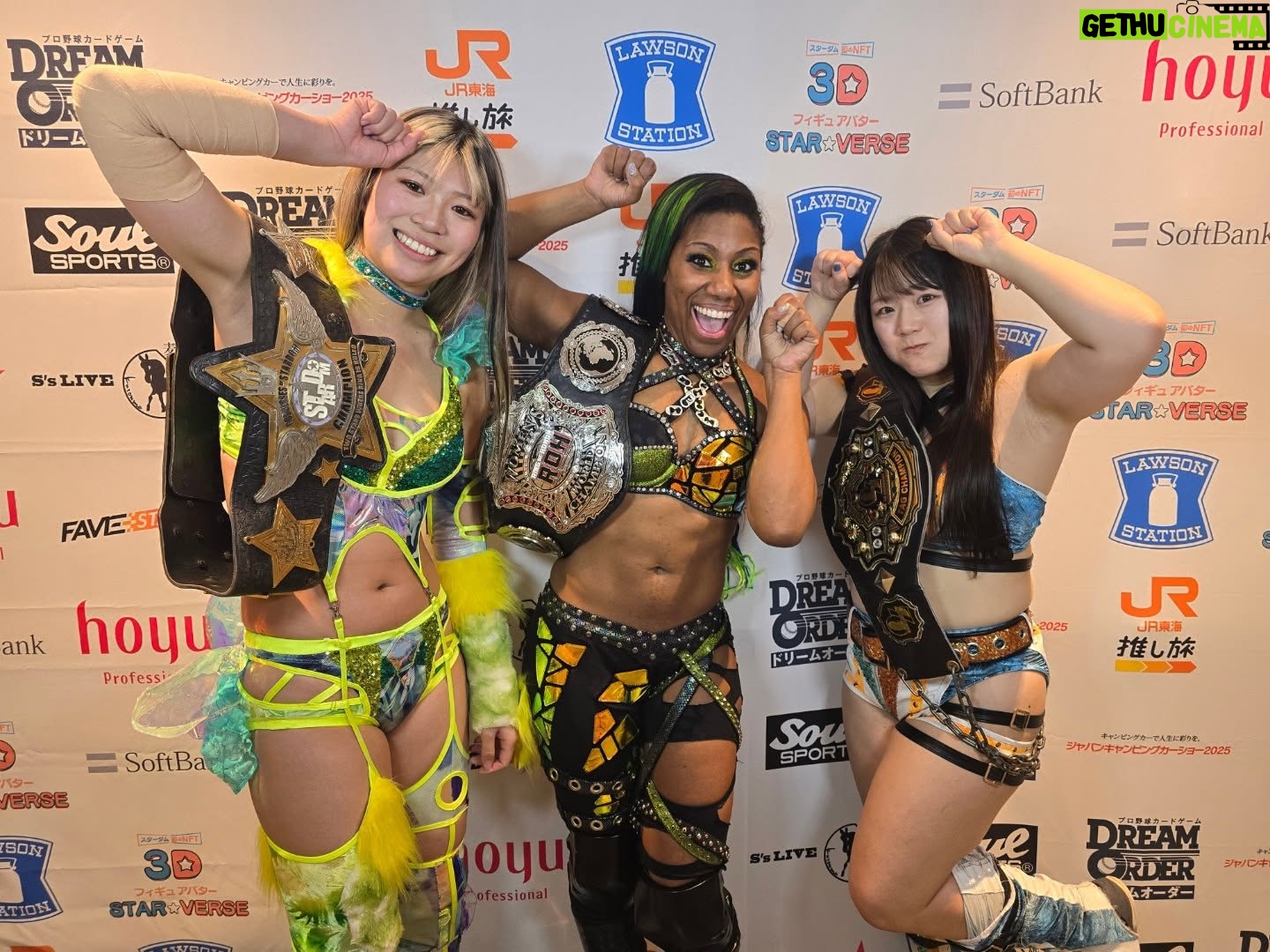 Adrienne Reese - 4.1K Likes - .@ringofhonor @wwr_stardom
Ok so I did the Kuma dance but I may have found some extremely talented and unique champion M.I.T applicants!!! Hanan and Koguma!!!!!
Our people are going to talk to their people!!!
#AthenaWorldTour #MinionsInTraining
#ForeverROHChamp #AmericanJoshi #MinionOverlord #FallenGoddess