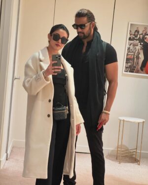 Aishwarya Arjun Instagram - Happy birthday to my favourite boy @umapathyramaiah 🧞‍♂️🧿🍻