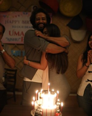 Aishwarya Arjun Instagram - Happy birthday to my favourite boy @umapathyramaiah 🧞‍♂️🧿🍻