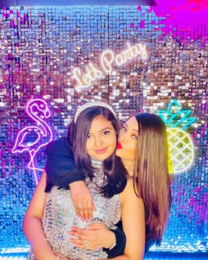 Aishwarya Rai Instagram - 🥰💖HAPPY BIRTHDAY 2 THE ETERNAL LOVE OF MY LIFE dearest Daddy-Ajjaa and my darling Aaradhya❤️MY HEART… MY SOUL… FOREVER AND BEYOND🌟❤️🧿