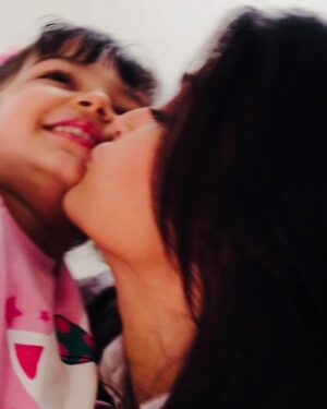 Aishwarya Rai Instagram - 🥰💖HAPPY BIRTHDAY 2 THE ETERNAL LOVE OF MY LIFE dearest Daddy-Ajjaa and my darling Aaradhya❤️MY HEART… MY SOUL… FOREVER AND BEYOND🌟❤️🧿