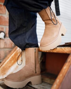 Akira Akbar Instagram - denim   ugg = the perfect pair #uggseason @ugg #uggpartner
