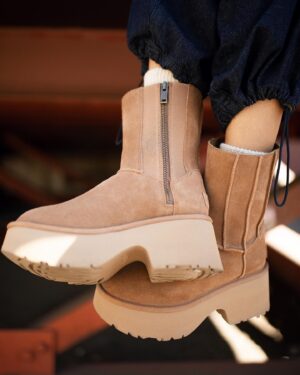 Akira Akbar Instagram - denim   ugg = the perfect pair #uggseason @ugg #uggpartner