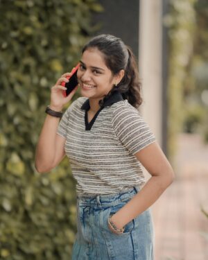 Akshatha Ajit Instagram - Ayyyooooo….😅🍃💚
.
.
📸 @jascaptures_
.
#ayyoayyo #energy #tamilsong #happyday #photoshoot #akshathaaajit🌺✨