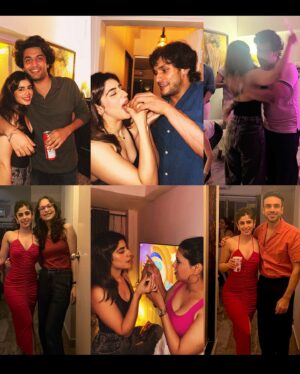 Alisha Chopra Instagram - Life has been quite back to back lately, and I’m nothing but grateful. My birthday was one of the highlights, the love and affection I receive is beyond measure. So blessed to have people around me who support me through thick and thin. On my 28th birthday, I won love in a capacity that fills my heart and holds me together. & retained my constant childlike energy. To friends like family, and a house made home🧿♥️

If anyone knows even a bit about me, knows my girls make my life better every single day. 01/09/2024 was just spent laughing, giggling and ofc never acting my age. 👯‍♂️

Thank you everyone who wished me😘
PS. Happy birthday maasi is my fav part🥹
.
.
.
.
.
#birthday #emo #friends #friendslikefamily #blessed #grateful #happy