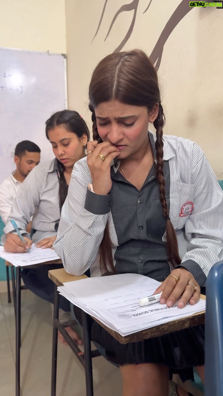 Alisha Rajput - 677K Likes - Exams mai pas hone ke liye kuch bhi šš #exam #school #dosti