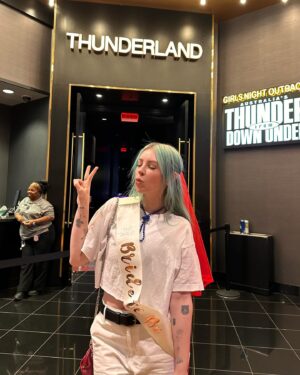 Alison Wonderland Instagram - One final stop before I get married can I get a W In the chat !!!!