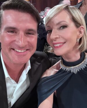 Allison Janney Instagram - Such a fun evening at the #goldenglobes2025 .  Thank you @jillcrosbyhair @mariedelprete @lpwnailpro @taraswennen @lordgmv @joannavargas @cristiano @yeprem @melisgoraljewelry @carolinaherrera @jimmychoo .  It is a real team effort… and I have the best. Grateful for you always helping me look and feel my best out there! 😍