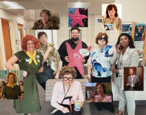 Allison Janney Instagram - Shout out to Miami valley School administrators for their Awesome Halloween costumes...they all went as MEEEE!! :) @mvs.alumni