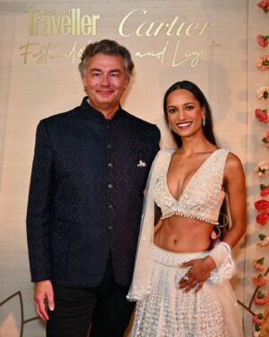Amita Suman Instagram - This Diwali, I’m proud to celebrate tradition, beauty, and culture with @cartier and @condenasttraveller by my side. Grateful to light up the Festival of Lights with a legacy that connects past and present. ✨ Thank you for having me, it’s truly an honour ❤️🪔 
Thank you to the amazing team below for your hard work and bringing sparkle to set ❤️
#hair by @naradkutowaroo @unite_hair_uk @unite_hair @carolhayesmanagement
#mua @adamdecruz #styling @hollywhite #stylingassistant eointhomashiggins #director @spruell
#DOP 0_ e_morgan
#CreativeDirection @smdesign75 and @rebeccagordonwatkins
Cover photo #photographer @mooez @aashniandco @thedorchester