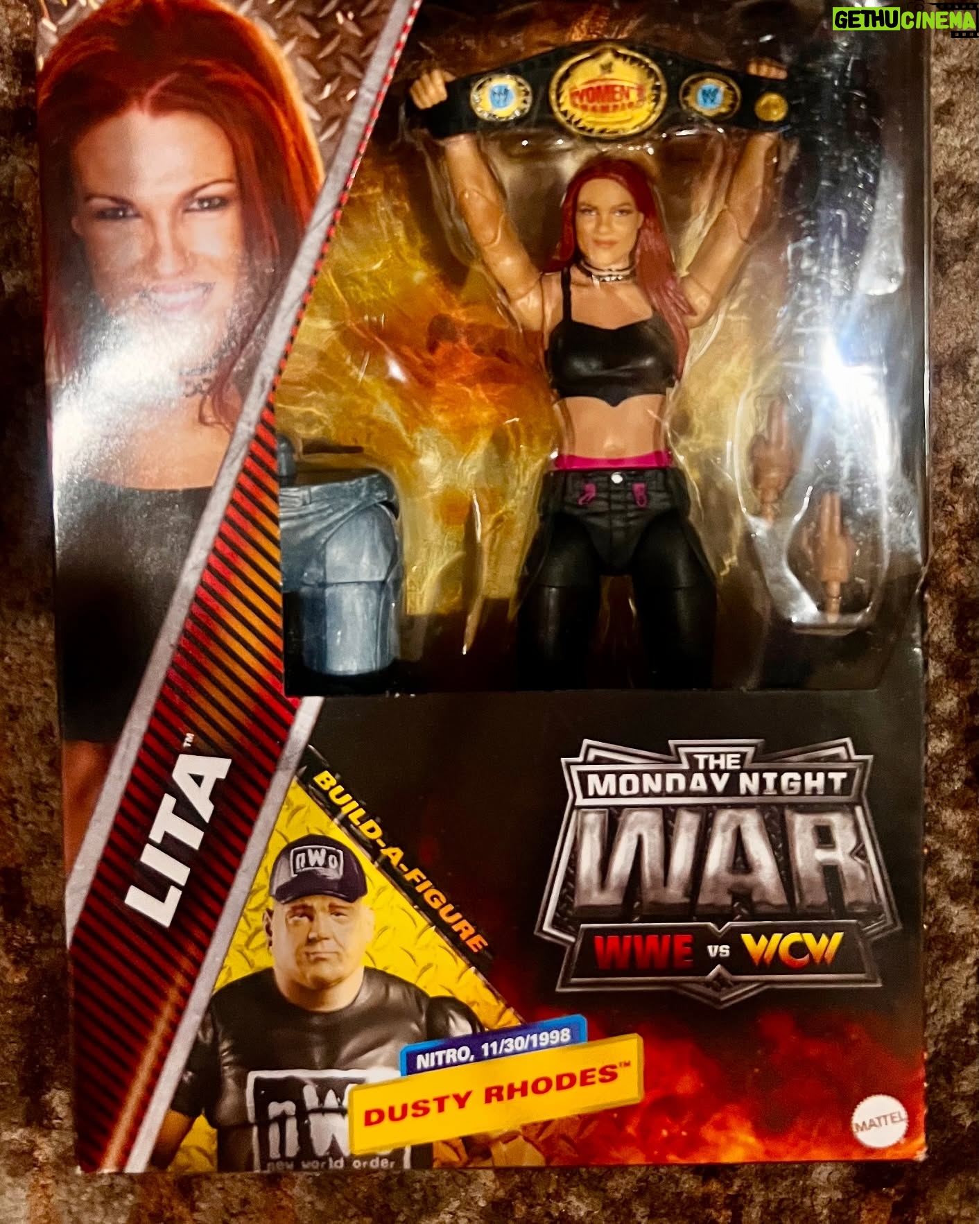 Amy Dumas - 62.1K Likes - North Carolina brought the hype! Thanks so much to @wrestlecade @highspots @gilbertboyas and all who came today to say hi- yāall the best
Slide 4- this was the first time Iād seen my new action figure since it was announced at SDCC-
Slides 6/7 The tricked out @originalfunko customs never gets old