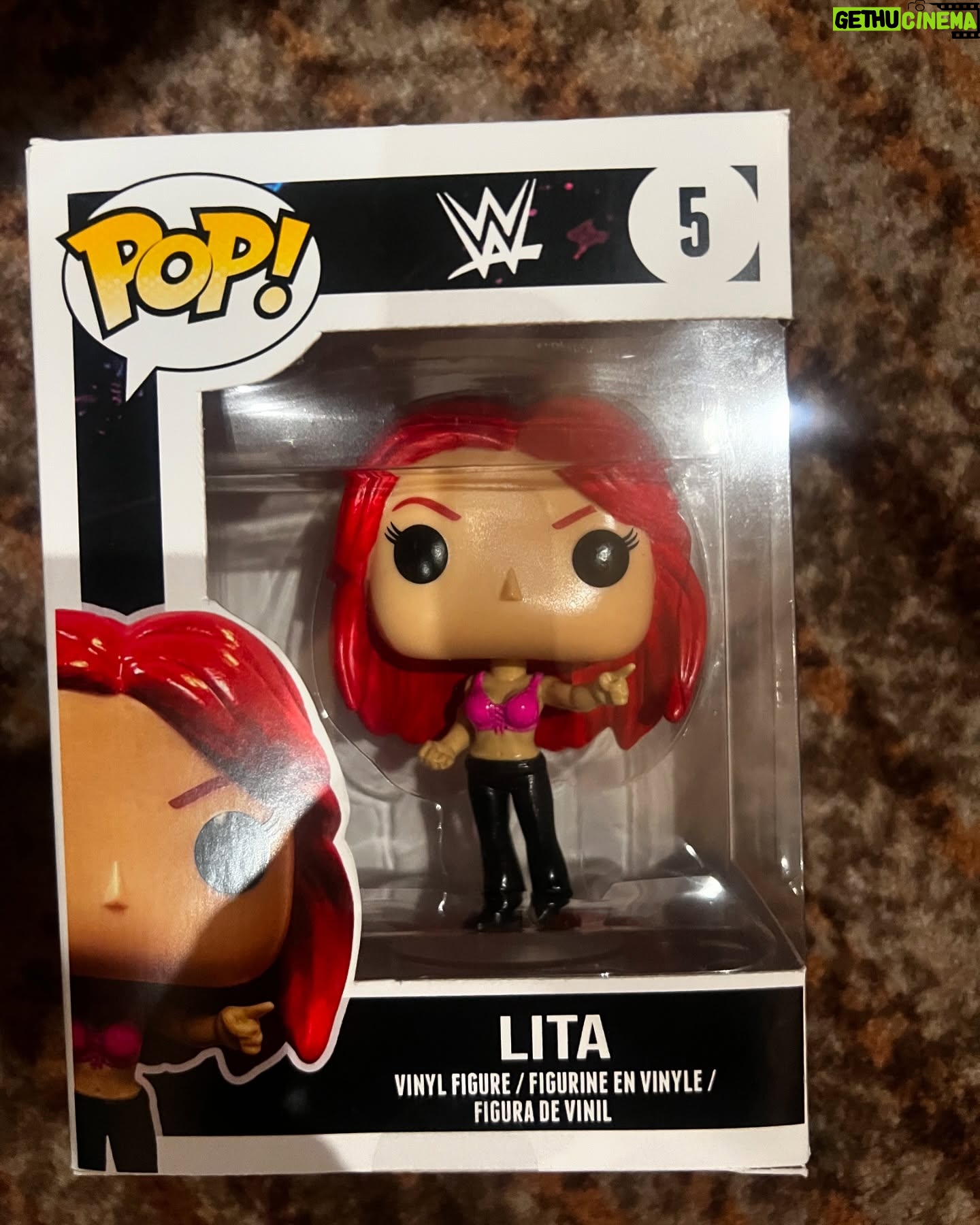 Amy Dumas - 62.1K Likes - North Carolina brought the hype! Thanks so much to @wrestlecade @highspots @gilbertboyas and all who came today to say hi- yāall the best
Slide 4- this was the first time Iād seen my new action figure since it was announced at SDCC-
Slides 6/7 The tricked out @originalfunko customs never gets old