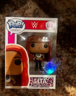 Amy Dumas Instagram - North Carolina brought the hype! Thanks so much to @wrestlecade @highspots @gilbertboyas and all who came today to say hi- y’all the best 

Slide 4- this was the first time I’d seen my new action figure since it was announced at SDCC- 

Slides 6/7 The tricked out  @originalfunko customs never gets old
