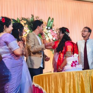 Ananya Dash Instagram - Ring Ceremony 💜 #latepost