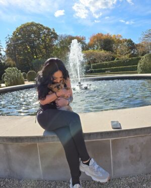 Angelina Pivarnick Instagram - I miss you peanut. I can’t believe this happened. I’m in a nightmare. Everyday is going to be a rollercoaster. I hope is de you again my angel. I am sorry at the end I couldn’t save you. I tried. I don’t really dream so how am I going to see you while I’m still on earth?  Please give me a sign you’re okay my daughter. My hearts shattered. I will make sure I keep your memory alive. I will never forget you. Why did you have to go pee pee?  I pray you’re okay and in heaven like u deserve to be. U deserve everything and more for the love you gave me that I never had from anyone else. The way you looked at me the way you kissed me. The way you cuddled with me while I dealt with bad breakups throughout the years and just trauma . You never cared if I was rich or poor. You said mommy I’m your side kick and I will be homeless in your car with you. I will cherish those memories. You didn’t care if I was famous or a regular girl. When I went back to being an EMT you didn’t care. You waited for my shift to end and you greeted me at the door. You gave me the unconditional love I needed. No human ever gave me that or will give me that. Never. I can’t do this peanut 🥜:(. Fly my baby. I hope you’re happy up there. I hope god lets you hang with grandma Maureen. I hope you get to run outside and eat the best food and you get to feel the sunshine on your face. Im heartbroken. 💔. Rip peanut I need to feel a sign your okay. Please