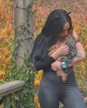 Angelina Pivarnick Instagram - I miss you peanut. I can’t believe this happened. I’m in a nightmare. Everyday is going to be a rollercoaster. I hope is de you again my angel. I am sorry at the end I couldn’t save you. I tried. I don’t really dream so how am I going to see you while I’m still on earth?  Please give me a sign you’re okay my daughter. My hearts shattered. I will make sure I keep your memory alive. I will never forget you. Why did you have to go pee pee?  I pray you’re okay and in heaven like u deserve to be. U deserve everything and more for the love you gave me that I never had from anyone else. The way you looked at me the way you kissed me. The way you cuddled with me while I dealt with bad breakups throughout the years and just trauma . You never cared if I was rich or poor. You said mommy I’m your side kick and I will be homeless in your car with you. I will cherish those memories. You didn’t care if I was famous or a regular girl. When I went back to being an EMT you didn’t care. You waited for my shift to end and you greeted me at the door. You gave me the unconditional love I needed. No human ever gave me that or will give me that. Never. I can’t do this peanut 🥜:(. Fly my baby. I hope you’re happy up there. I hope god lets you hang with grandma Maureen. I hope you get to run outside and eat the best food and you get to feel the sunshine on your face. Im heartbroken. 💔. Rip peanut I need to feel a sign your okay. Please