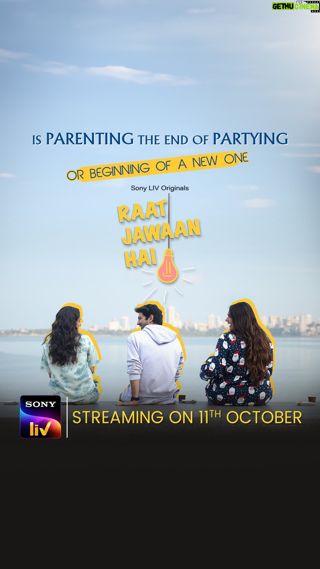 Anjali Anand - 41.9K Likes - When adulting crashes into the chaos of parenthood, all bets are off!
Raat Jawaan Hai will take you through the unpredictable lives of three besties—Radhika, Avinash, and Suman, as they embark on the wildest adventure of all: raising kids.
A Yamini Pictures Pvt Ltd production, written and created by Khyati Anand-Puthran, directed by Sumeet Vyas and produced by Vicky Vijay this comedy-drama will make you laugh, cry, and rediscover the magic of friendship, with three friends and one wild ride through parenthood.
Raat Jawaan Hai, streaming from 11th October, only on Sony LIV!
#RaatJawaanHai #RaatJawaanHaiOnSonyLIV
@sumeetvyas @anjalidineshanand @priyabapat @barunsobti_says
@khyati_pulao @imvicky.v
@vikramsingh_chauhan @priyanshjora @hasleenk @yaminipicturespvtltd @wrkprint @darshanjalanofficial @twishapal @sunjmaurya @cosmicimmigrant @anuraag_psychaea @aliceinandheri @gautamkishanchandanicasting @anirbandasgupta5 @sapnasinghyadav