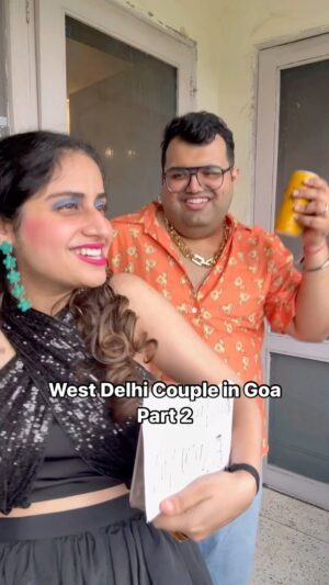Ankita Sahigal Instagram - Goa ake couple reels ni banai to kya kia. 👩‍❤️‍👨
.
.
.
Goa trip, west delhi couple, goa, vacation, couple kitty, delhi couple, couple reels
